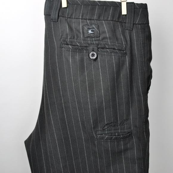 O'NEILL Men's Pinstripe Classic Walk Skater Shorts - Picture 6 of 8